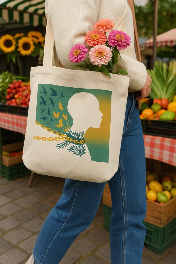 Custom 14x13 Tote Bag – Personalized Canvas Gift for Any Occasion - Image 3