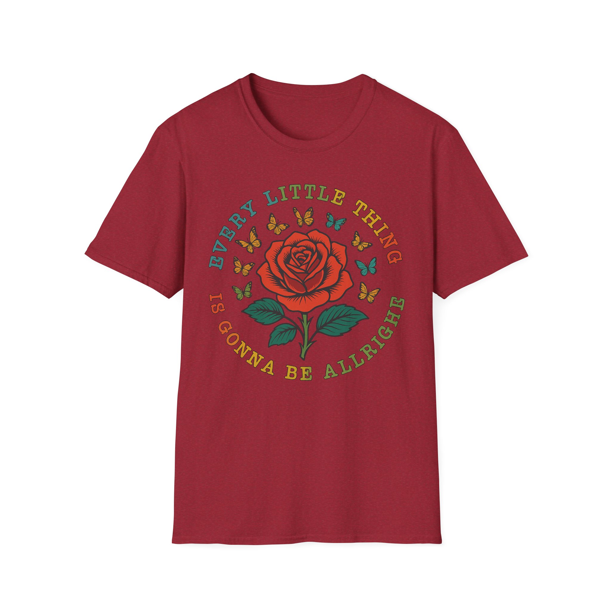 “Every Little Thing Is Gonna Be Alright” Unisex T-Shirt - Image 7