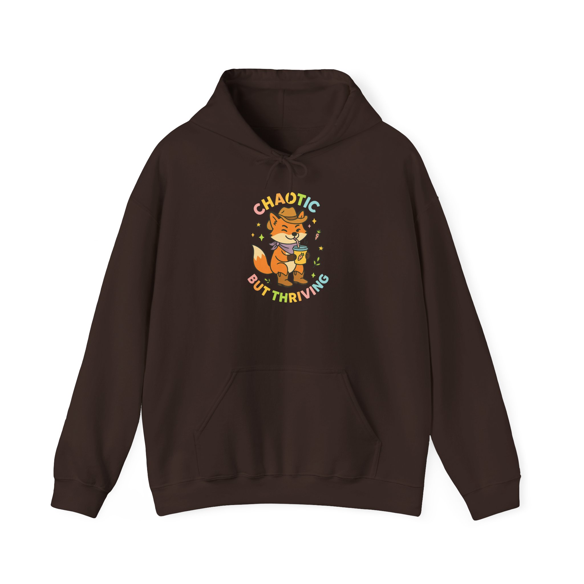 “Chaotic but Thriving” Unisex Hoodie - Image 6