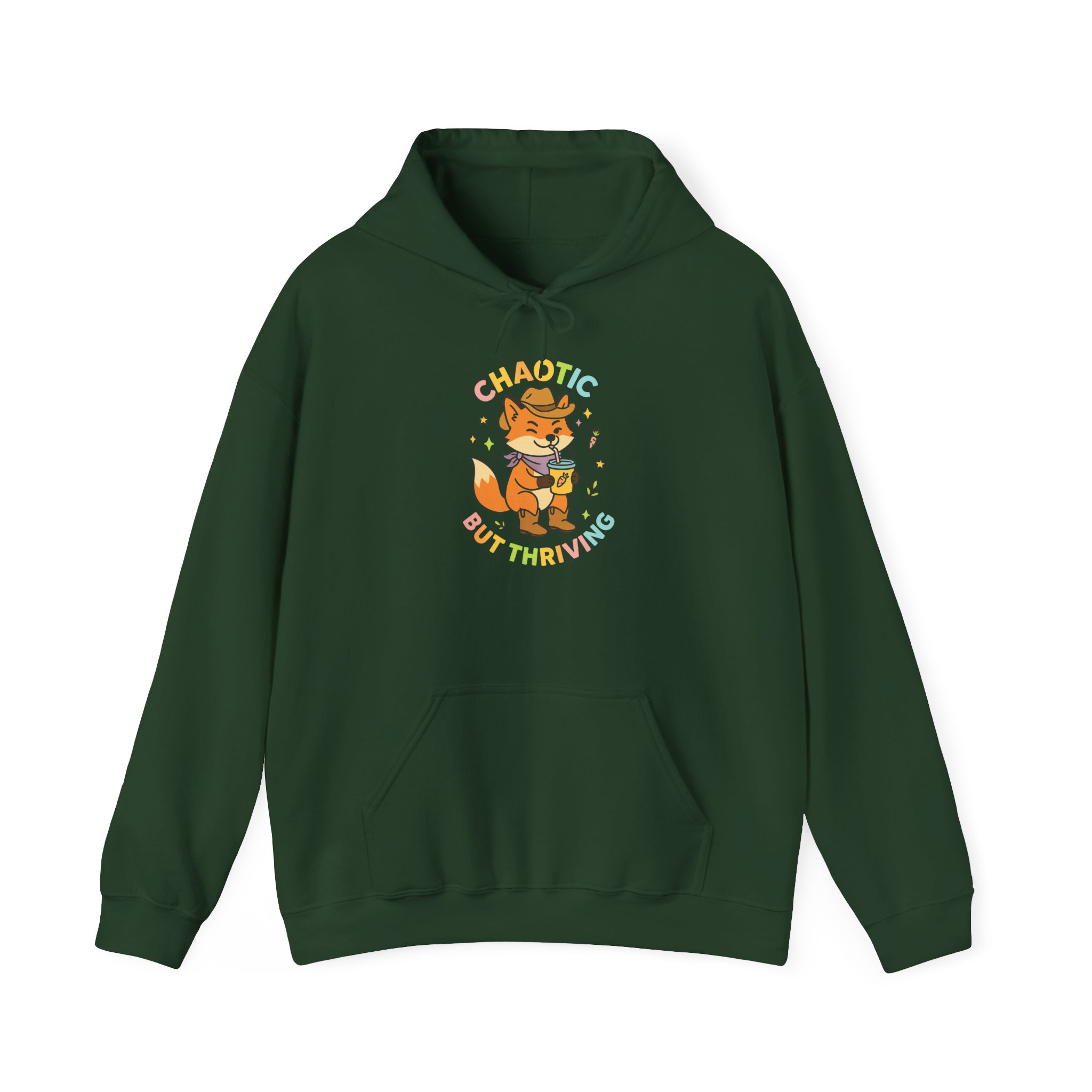 “Chaotic but Thriving” Unisex Hoodie - Image 5