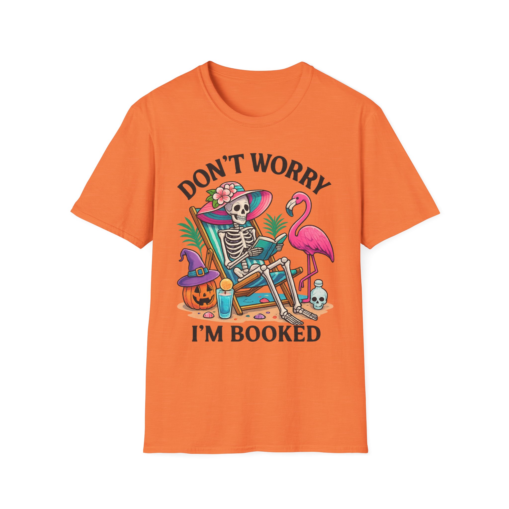 “Don’t Worry, I’m Booked” Unisex T-Shirt - Image 10