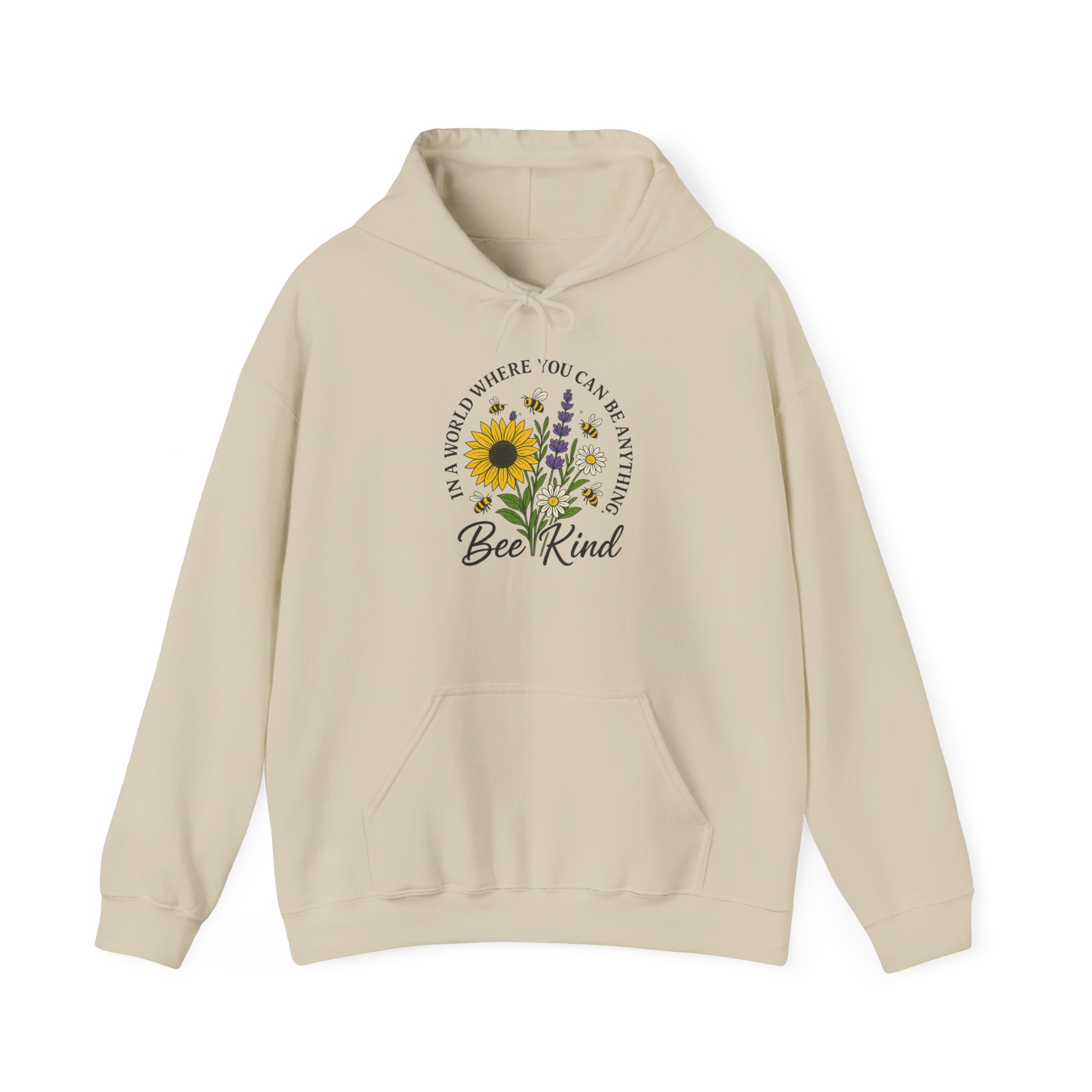 “Bee Kind” Unisex Hoodie - Image 4