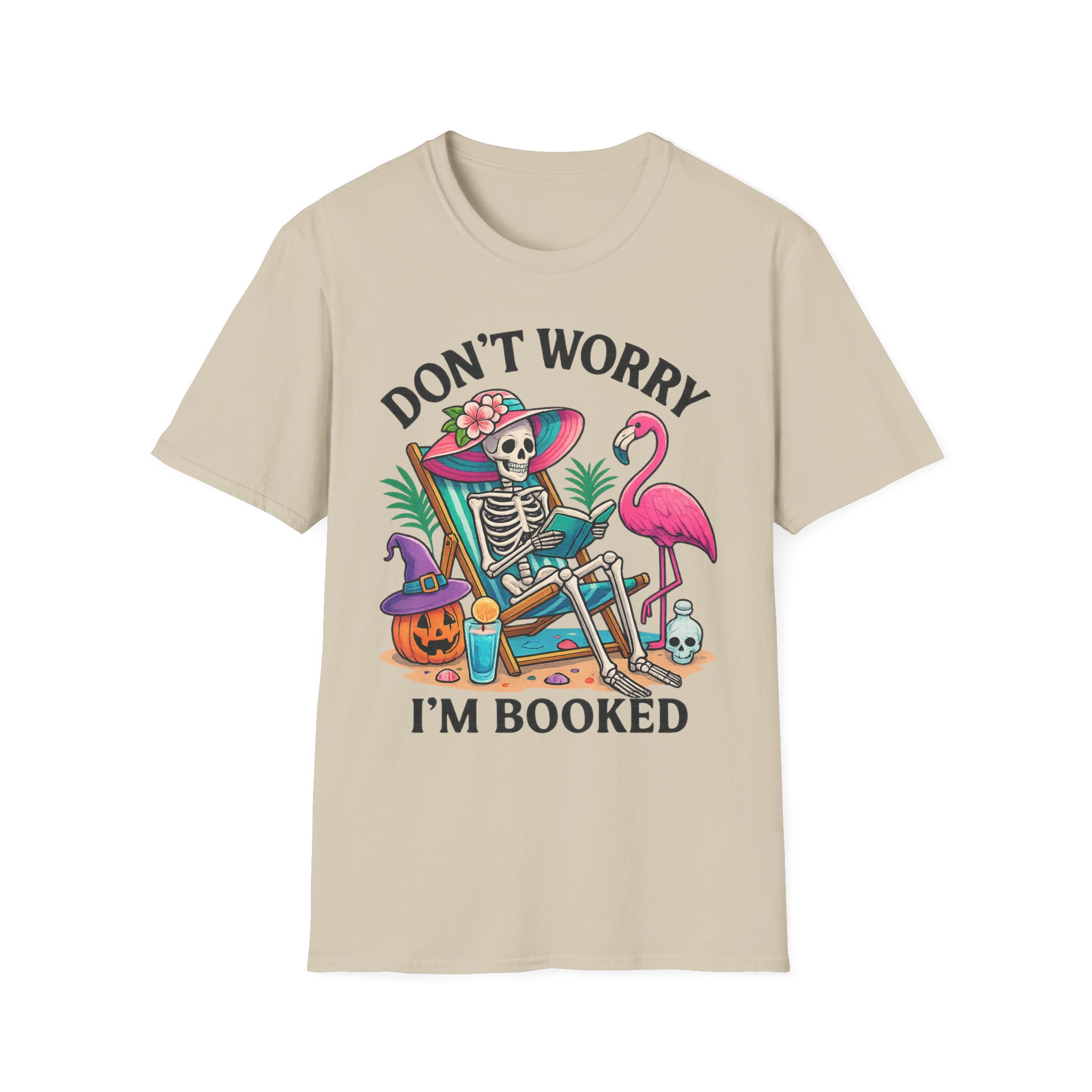 “Don’t Worry, I’m Booked” Unisex T-Shirt - Image 5