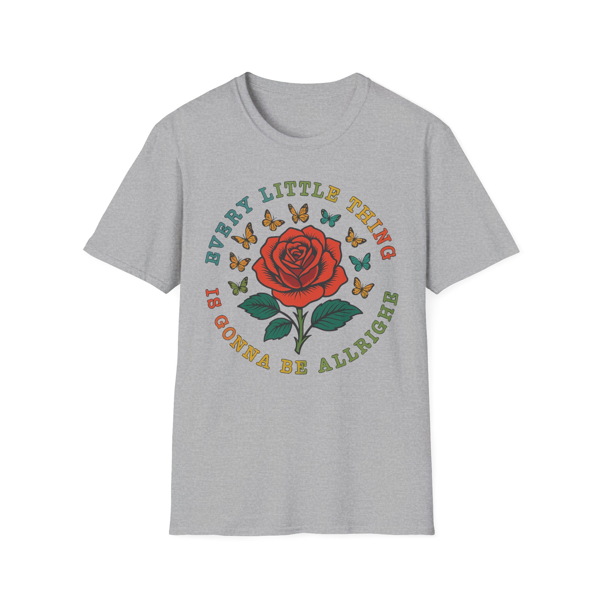 “Every Little Thing Is Gonna Be Alright” Unisex T-Shirt - Image 3
