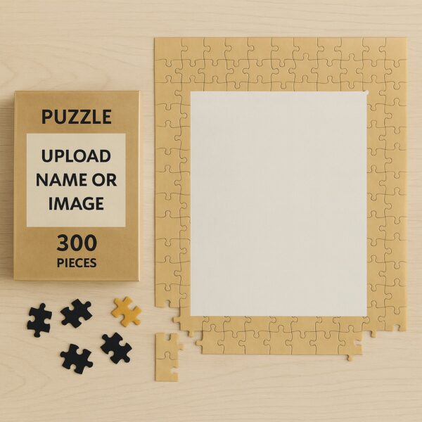 Custom 300-Piece Puzzle – Personalized Jigsaw Gift for Family & Friends