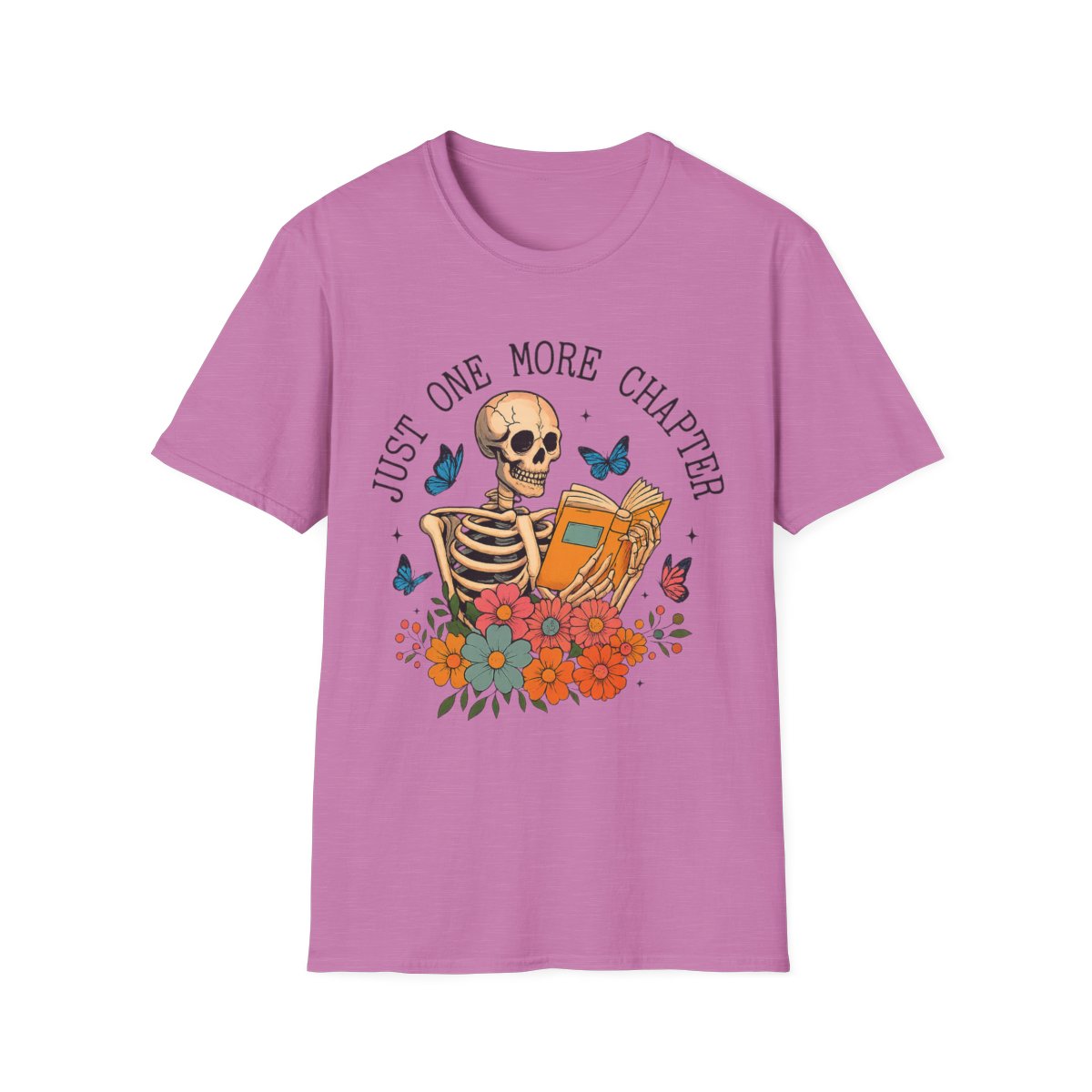 Just One More Chapter Skeleton Unisex T-Shirt