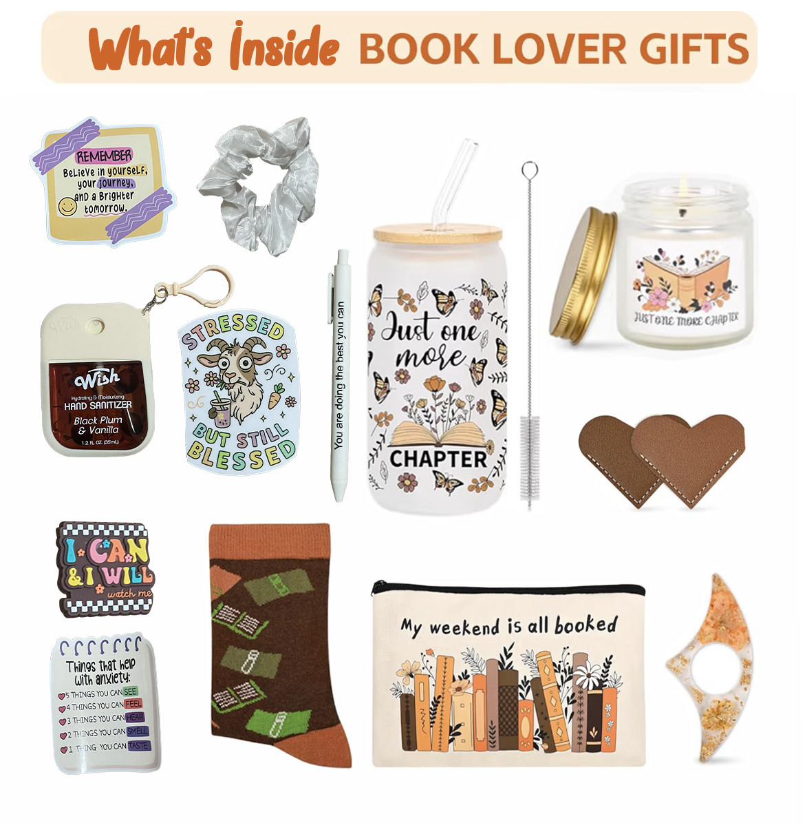 Book Lover Gift Box – Cozy Reading Essentials Bundle - Image 2