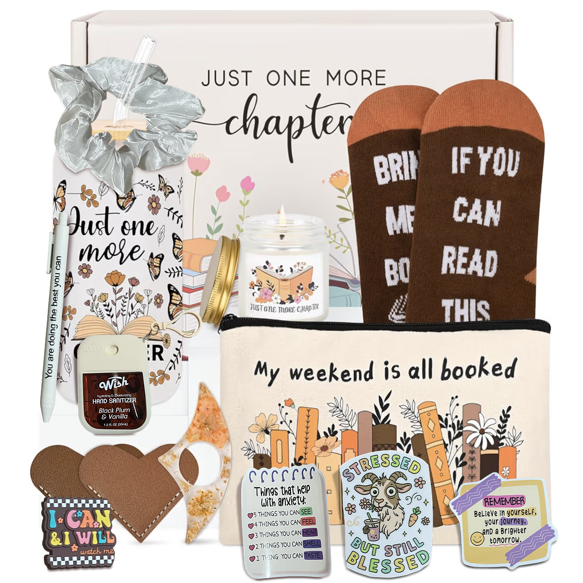 Book Lover Gift Box – Cozy Reading Essentials Bundle