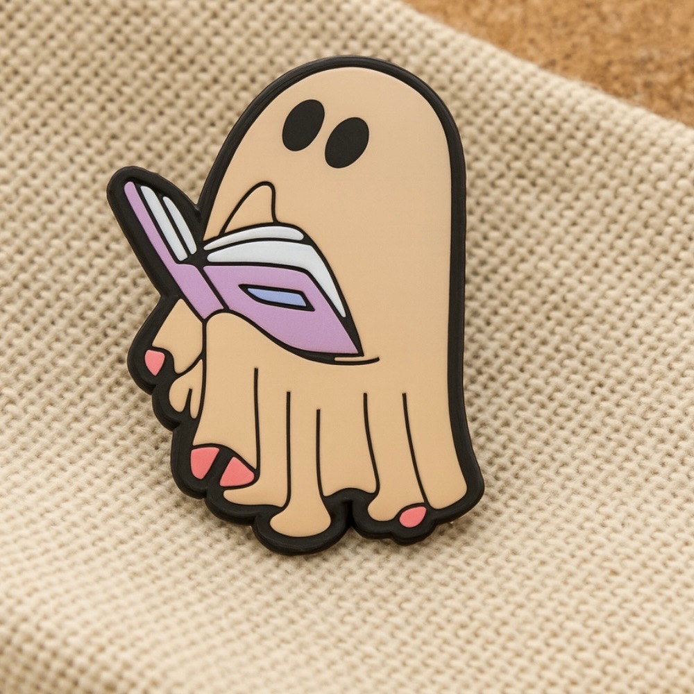 “Book Lover Rubber Pin Collection” – Cute Literary Pins for Readers, Bookworms & Cozy Gifts - Image 6