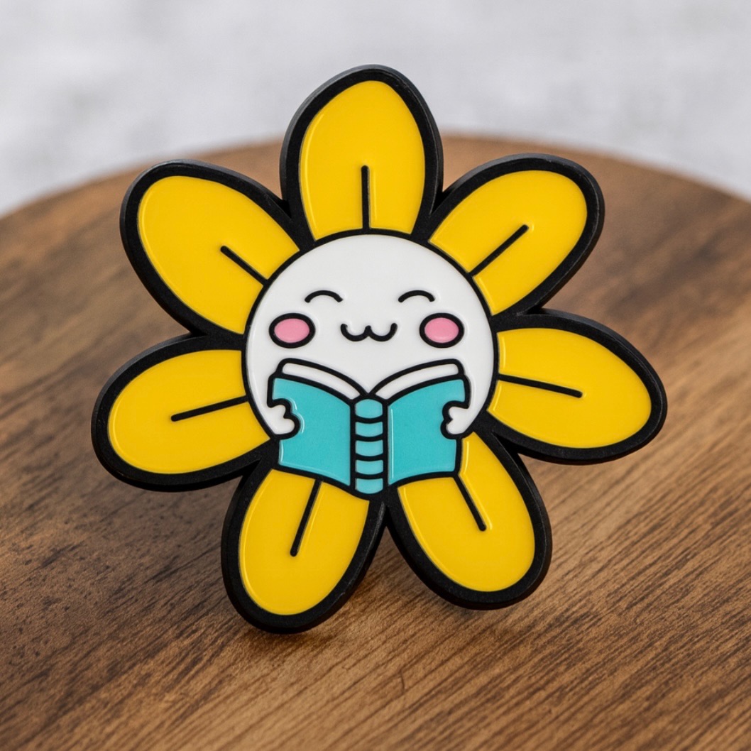 “Book Lover Rubber Pin Collection” – Cute Literary Pins for Readers, Bookworms & Cozy Gifts - Image 5