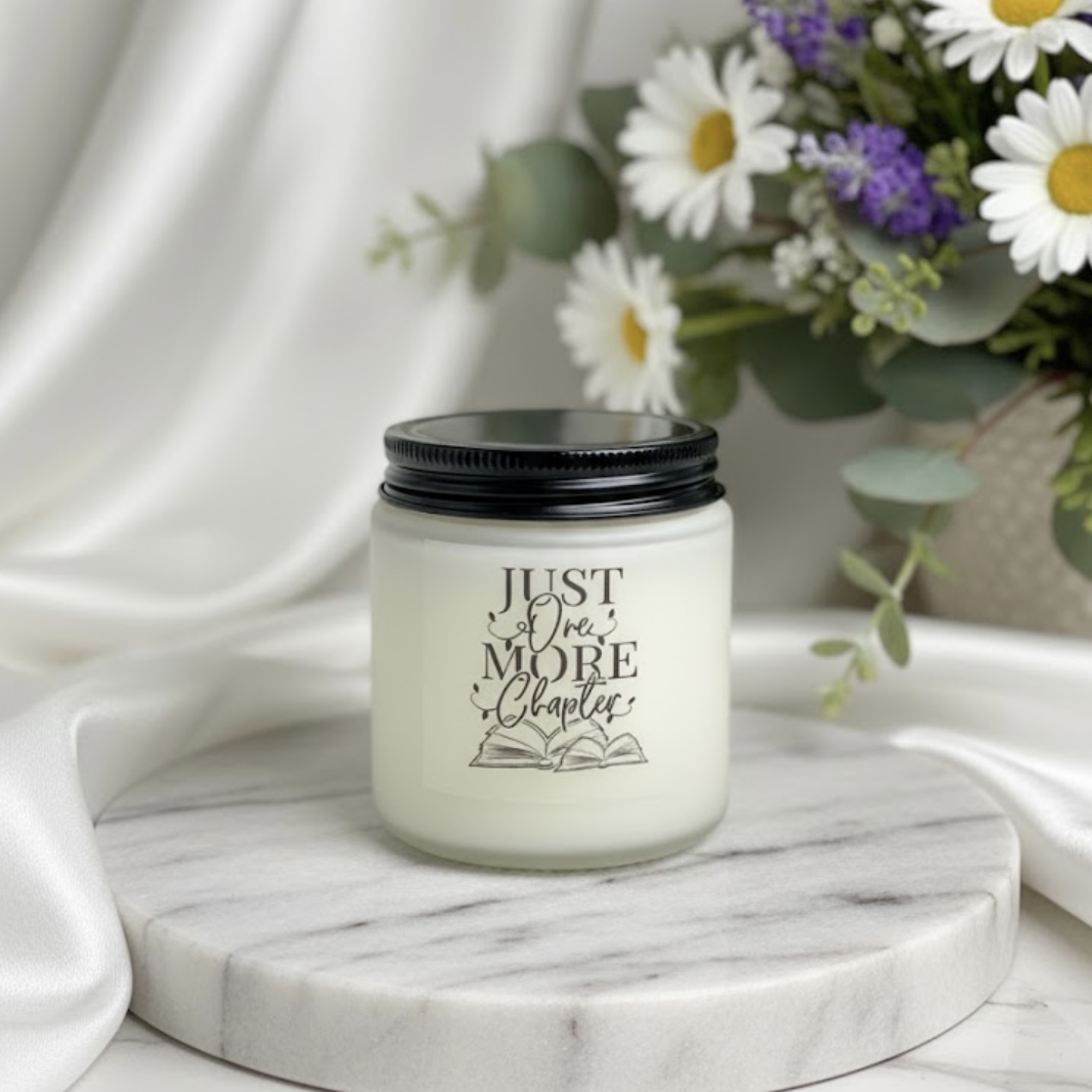 3.5oz Christmas Book Lover Candle Classic Scent for Cozy Readers & Holiday Bookworms - Image 2