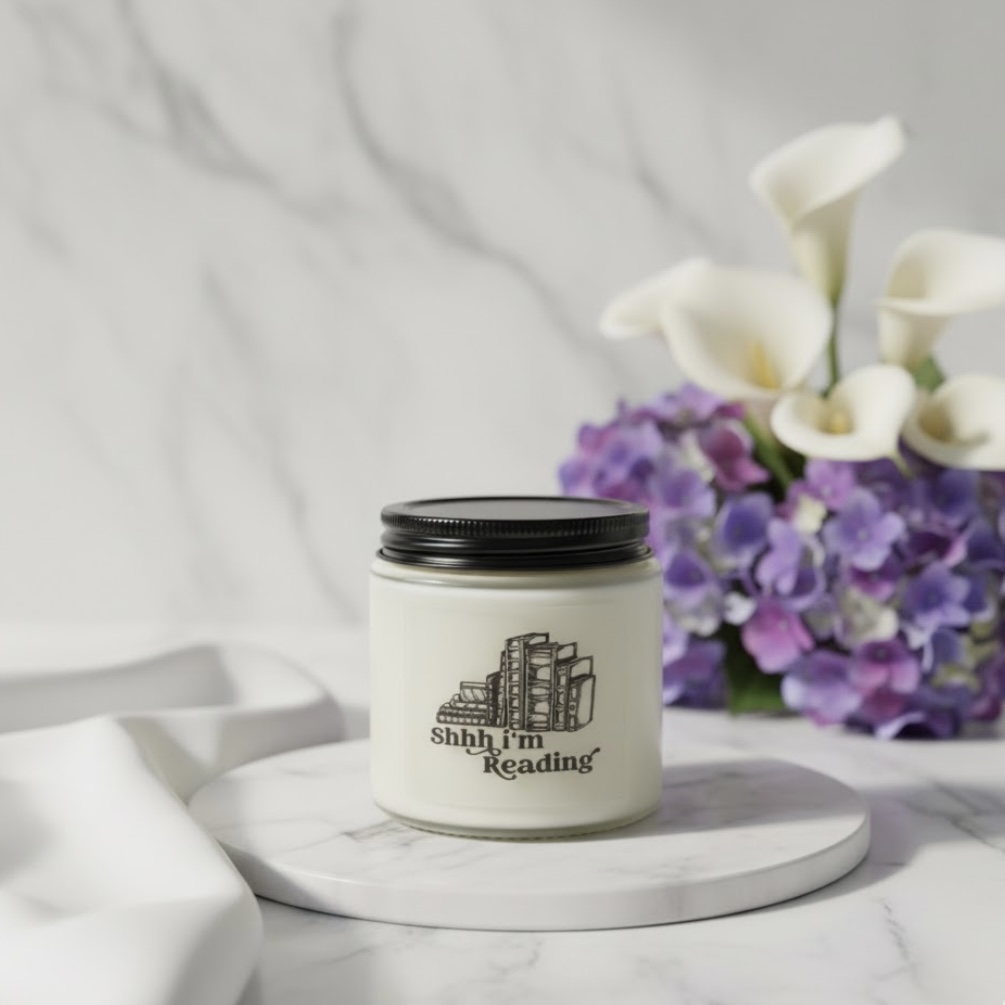 3.5oz Christmas Book Lover Candle Classic Scent for Cozy Readers & Holiday Bookworms - Image 6