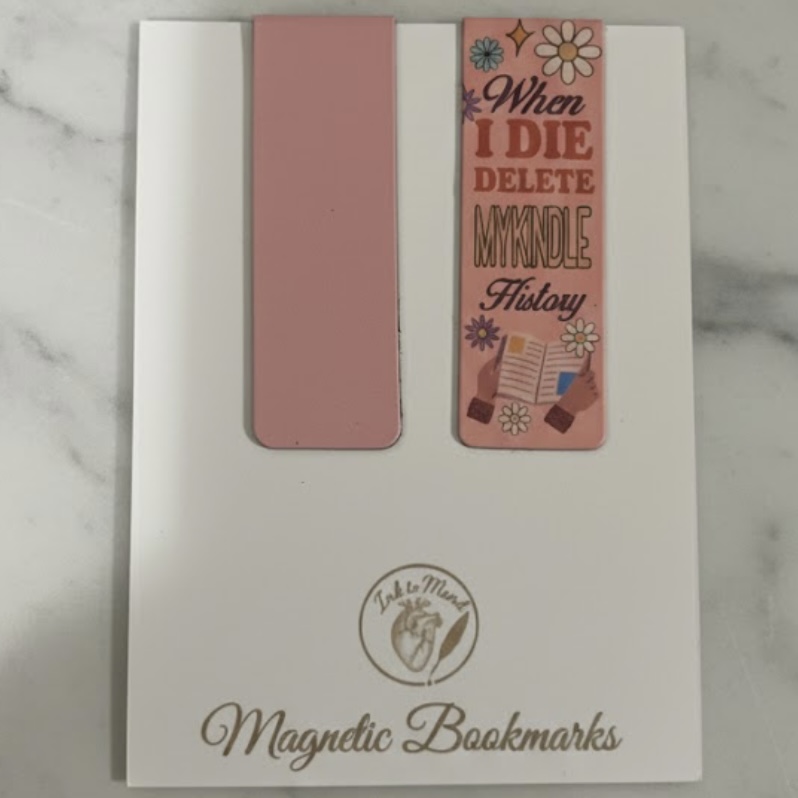 Magnetic Bookmark Set – Aesthetic Book Lover Page Markers in Multiple Designs & Colors - Image 2