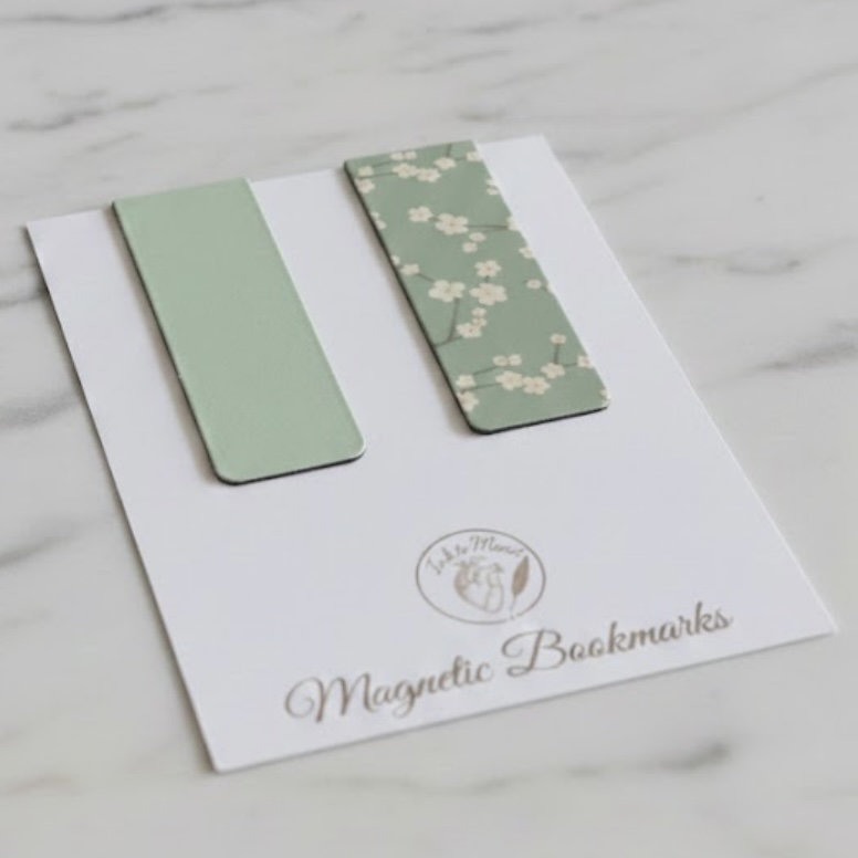 Magnetic Bookmark Set – Aesthetic Book Lover Page Markers in Multiple Designs & Colors - Image 7