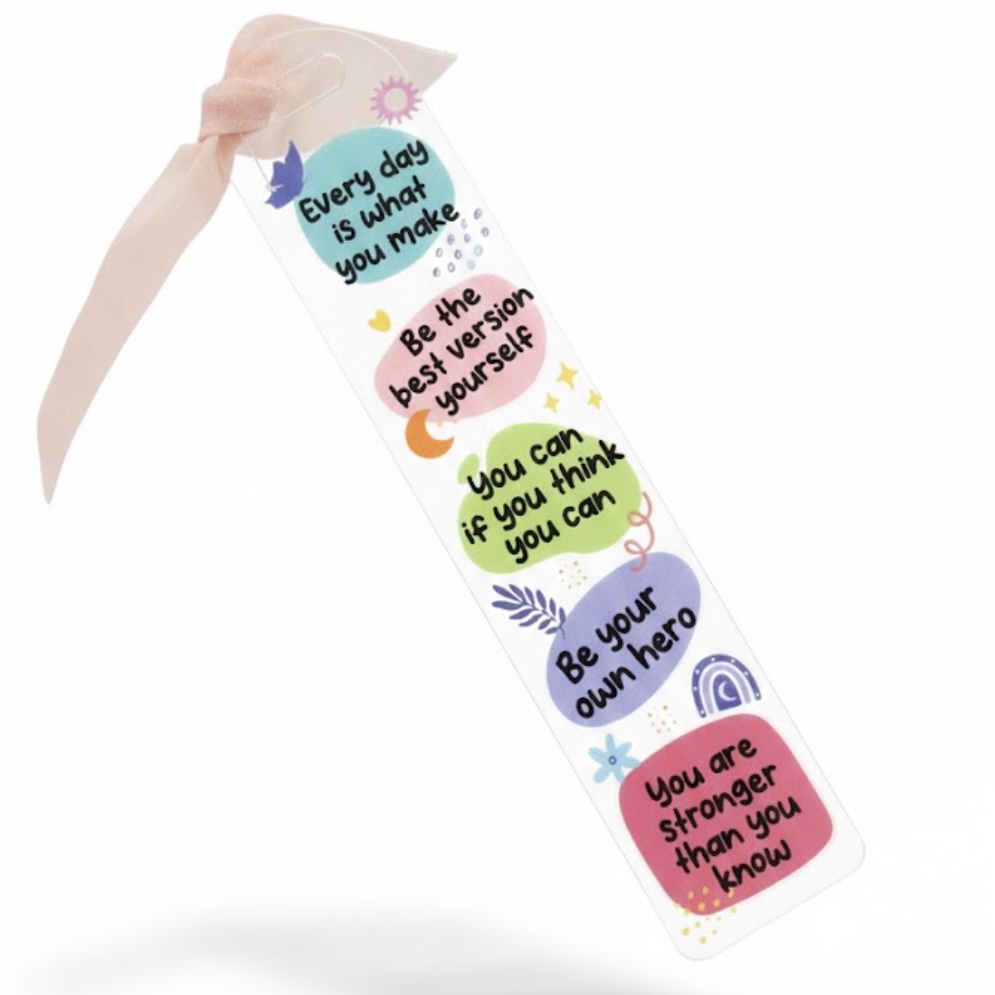 Acrylic Inspirational Bookmark - Image 2