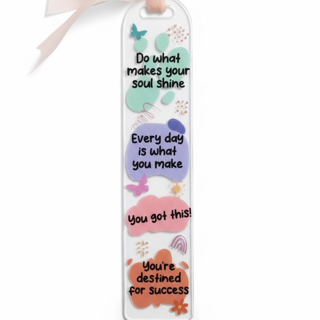 Acrylic Inspirational Bookmark - Image 6