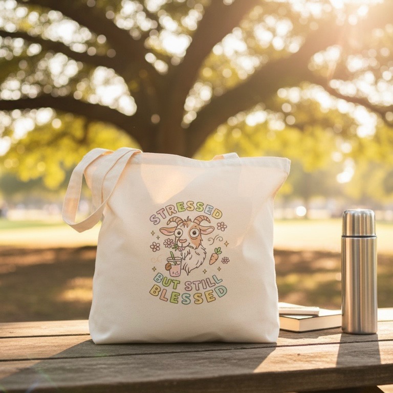 Cotton Reusable Tote Bag For Book Lovers With Design, Lightweight, Eco-Friendly, Gift-Ready - Image 8