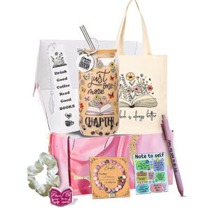 Book Lover Gift Box Cozy Reading Essentials Bundle for Women, Readers & Bibliophiles