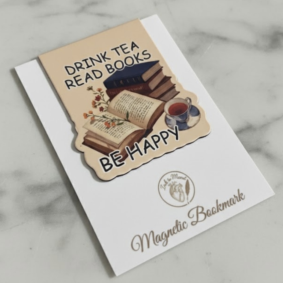 Magnetic Bookmark Aesthetic Book Lover Page Marker in Multiple Designs & Colors - Image 5
