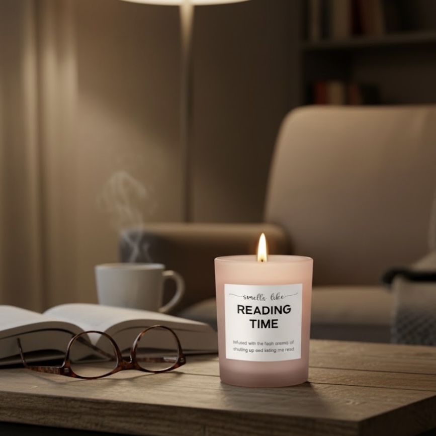 Deluxe Book Lover Gift Box Cozy Reading Essentials Tote + Tumbler Bundle - Image 8