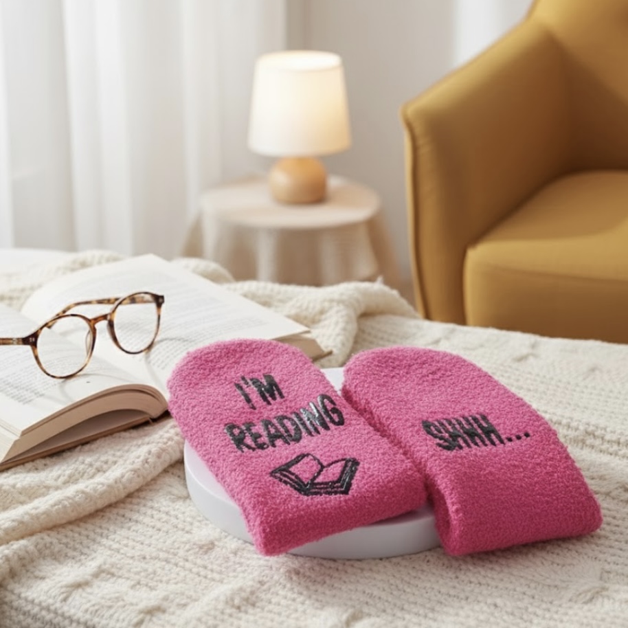 Deluxe Book Lover Gift Box Cozy Reading Essentials Tote + Tumbler Bundle - Image 9