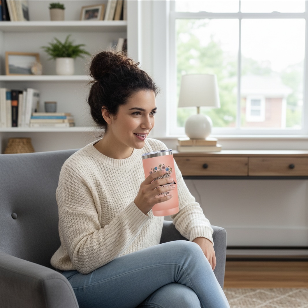 Peach Book Lover Gift Box Cozy Reading Essentials Set for Women, Readers & Bookworms - Image 7