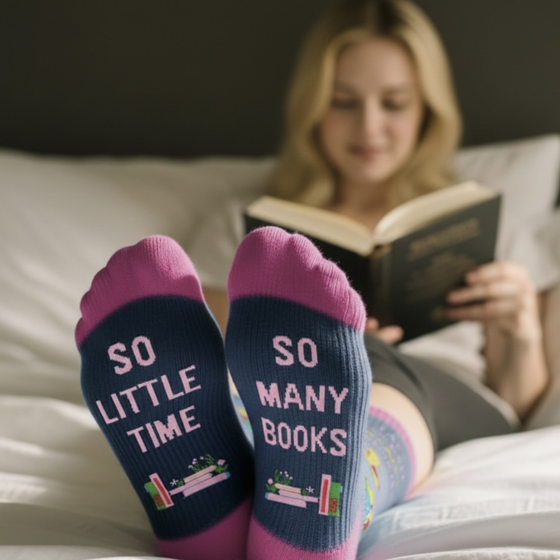 Peach Book Lover Gift Box Cozy Reading Essentials Set for Women, Readers & Bookworms - Image 9