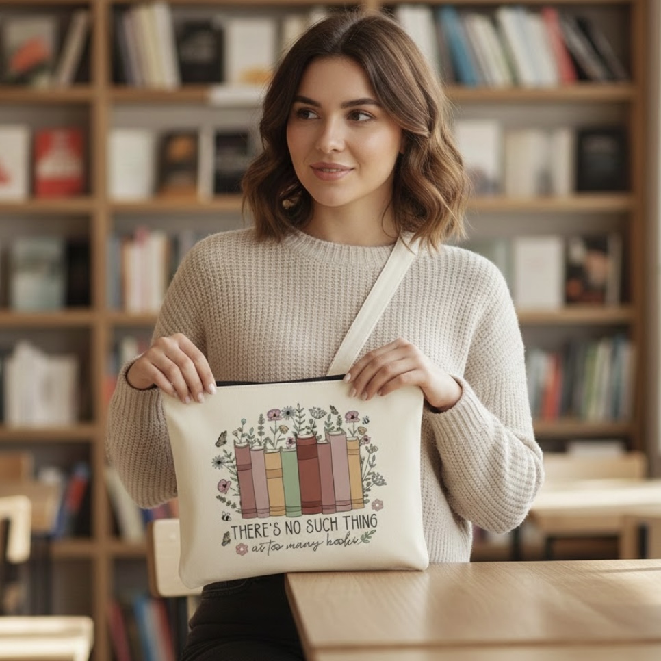 Peach Book Lover Gift Box Cozy Reading Essentials Set for Women, Readers & Bookworms - Image 10