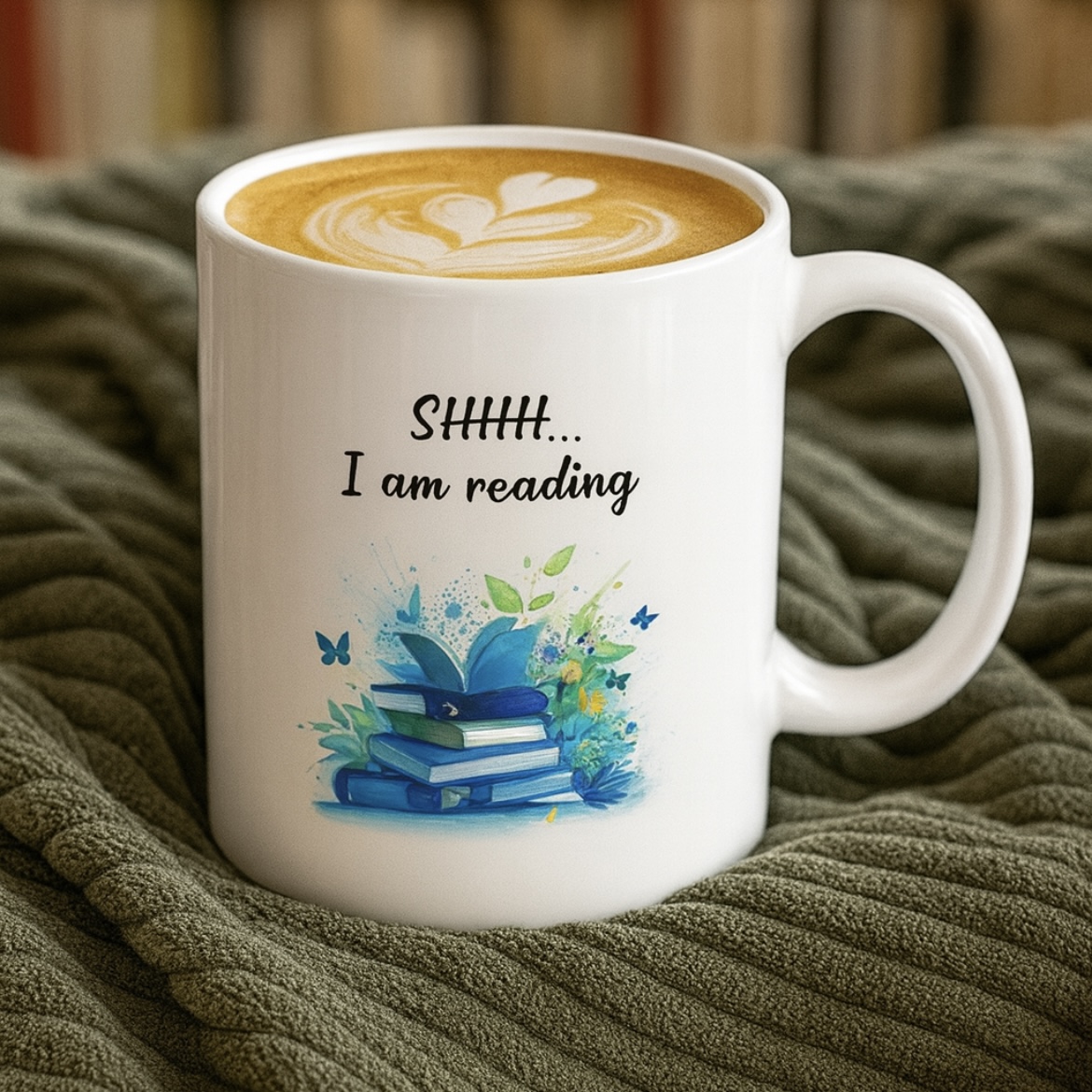 Blue Book Lover Gift Box Cozy Reading Essentials Set for Women, Readers & Bookworms - Image 9