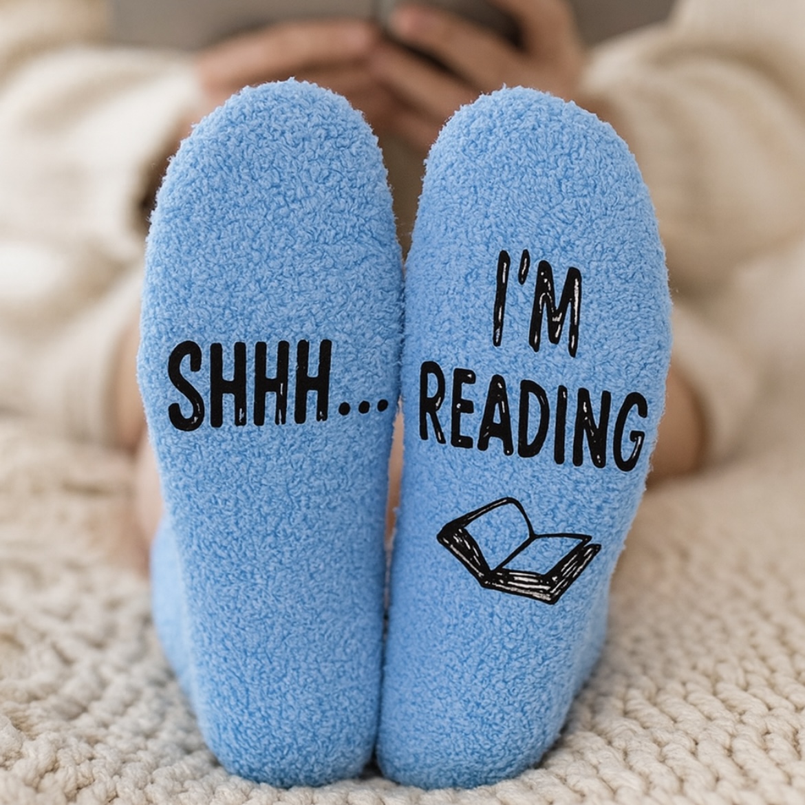 Blue Book Lover Gift Box Cozy Reading Essentials Set for Women, Readers & Bookworms - Image 10