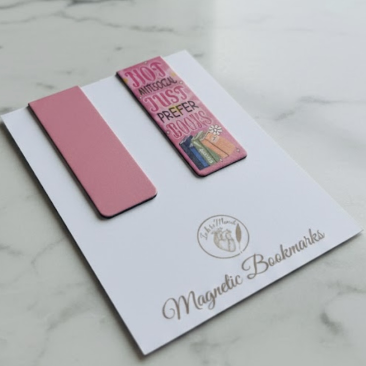 Magnetic Aesthetic Bookmark Set: Candy Floss - Image 3