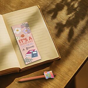 Bookmark & Pen Gift Set: “It’s a Good Day to Read a Book” Pink