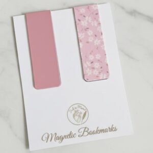 Magnetic Aesthetic Bookmark Set: Candy Floss