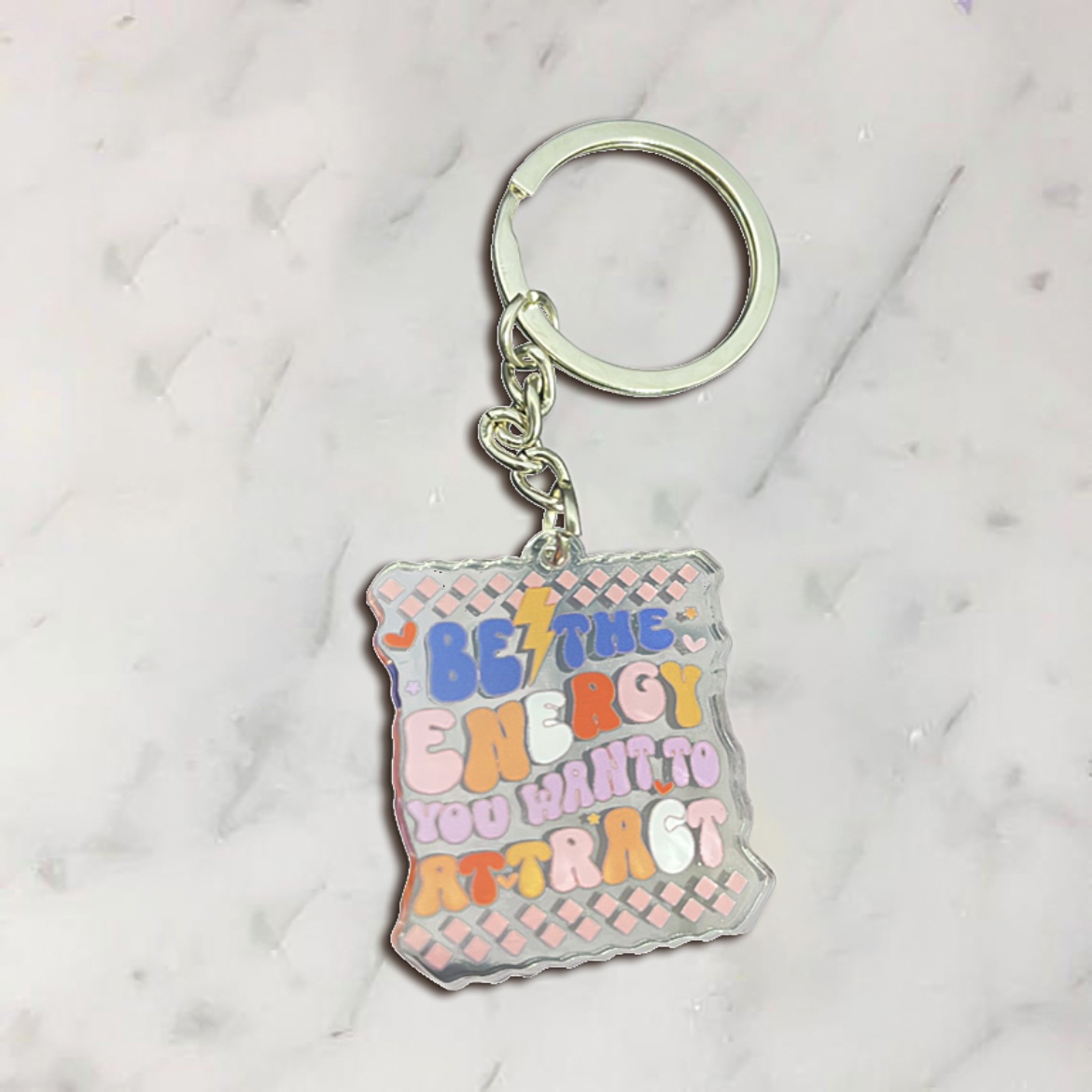 Boho Motivational Acrylic Keychains - Image 9