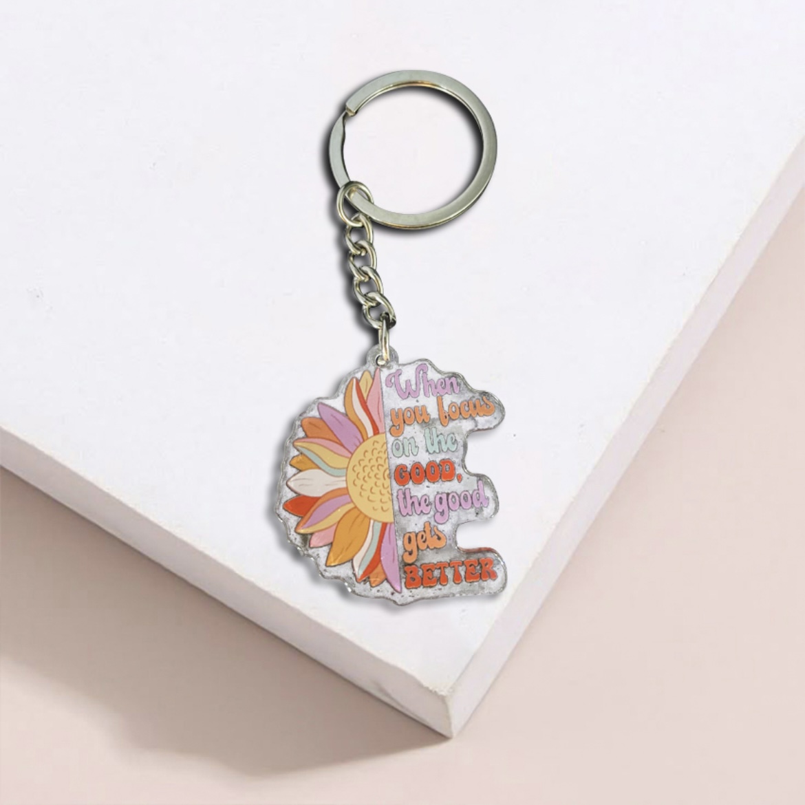 Boho Motivational Acrylic Keychains - Image 4