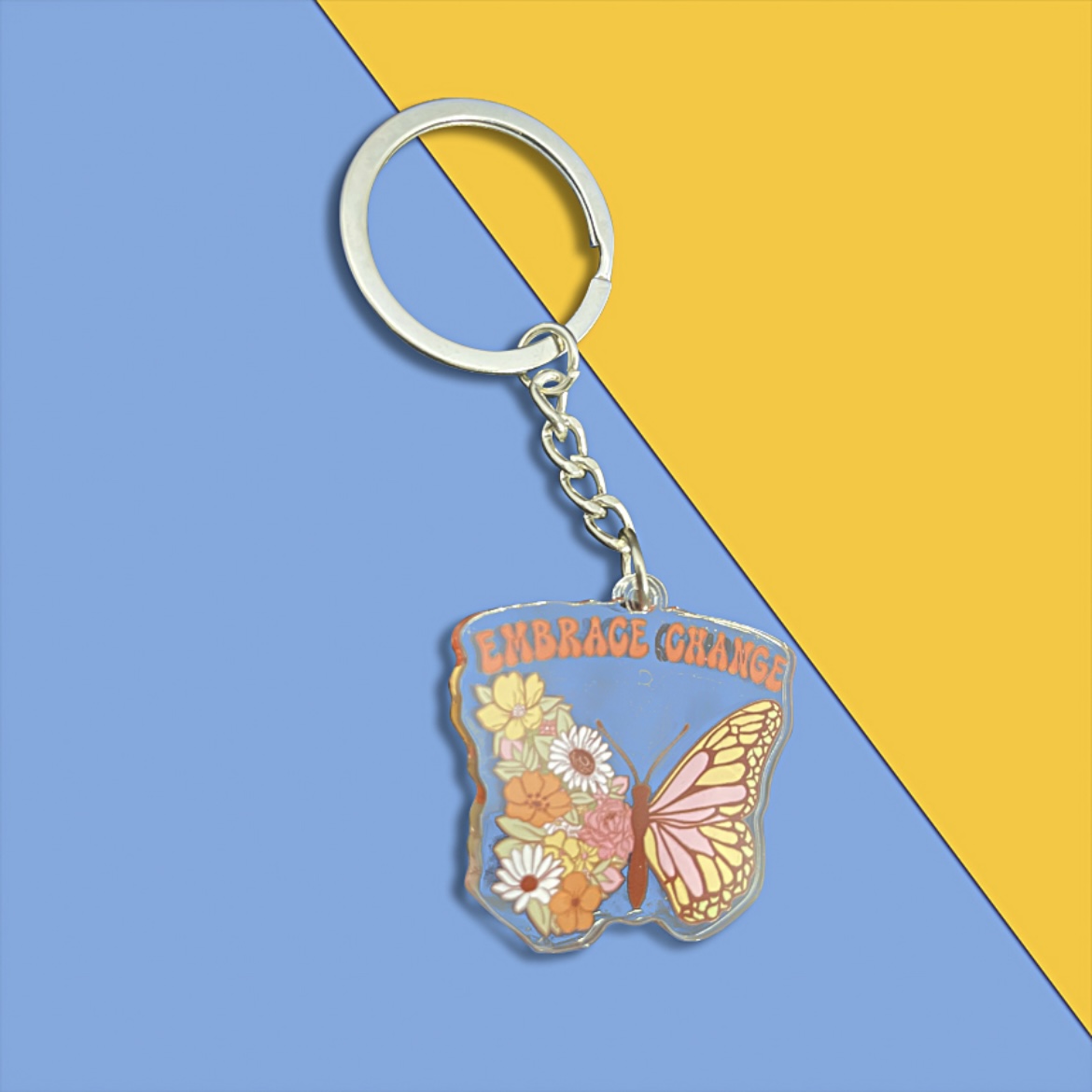 Boho Motivational Acrylic Keychains - Image 2