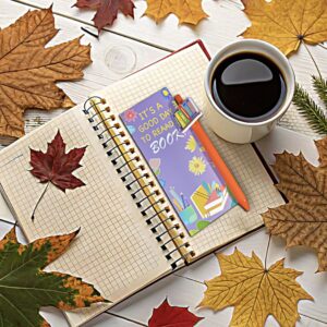 Bookmark & Pen Gift Set: “It’s A Good Day to Read a Book” Purple