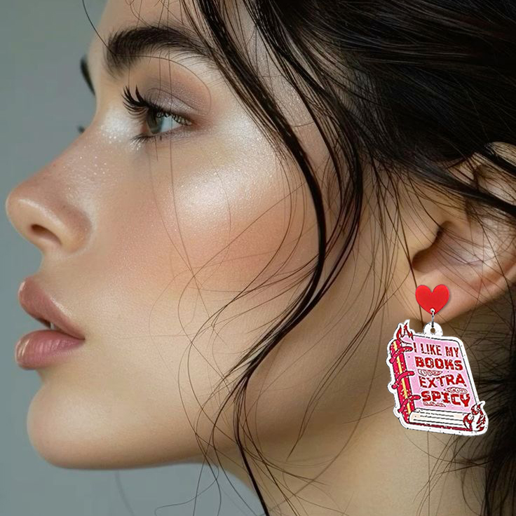 Bookish Era Earrings For Book Lovers - Image 3