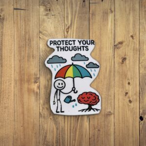 Bookish & Self-Care Stickers: Cute Motivational Mood Decor