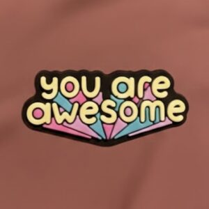 Motivational & Bookish Rubber Pin Collection: Inspirational Shoe Charms